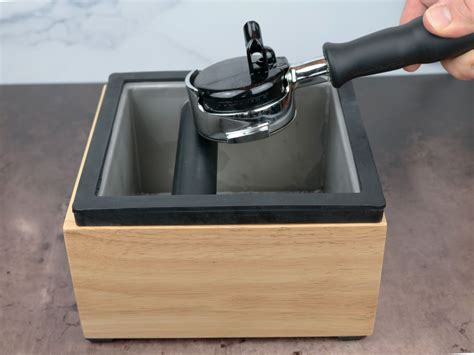 stainless steel espresso knock box|diy espresso knock box.